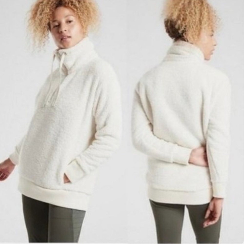 Athleta Talus Sherpa Half-zip